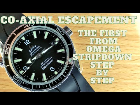 Stripdown to service omega co-axial cal.2500 seamaster profesional Planet Ocean 600m chronometer