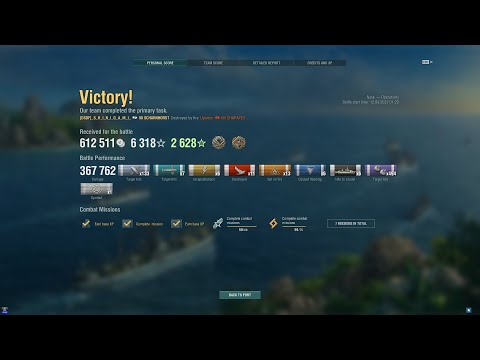 World of Warships - Narai 367k Scharnhorst