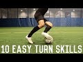 10 Easy Skills To Turn Defenders | How To Skillfully Change Direction With The Ball
