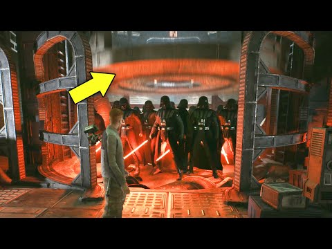 Never attempt to crush Darth Vader with an elevator