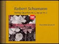 Schumann, String Quartet 2, op.41,2 - Video Score - Cherubini Quartett