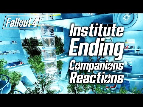 Fallout 4 - Institute Ending - All Companions Reactions