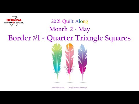 2021 Feathered Friends Quilt Along - Month 2 May