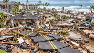 Chaos in Hawaii! 🌀 Powerful Hurricane Lowell Wreaks Havoc, Devastating