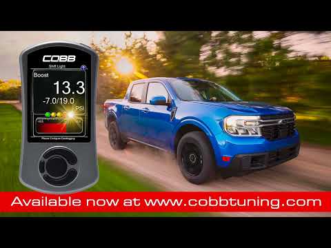 COBB Tuning - Ford Maverick Accessport Features