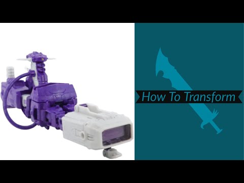 How To Transform: Transformers Dramatic Capture Series Nemesis Bridge Shockwave
