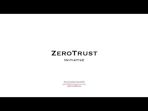 BAFUG May 2015 - ZeroTrust Initiative by Pawel Jakub Dawidek