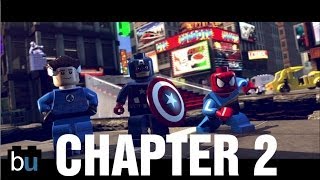 LEGO Marvel Superheroes Level 2: Times Square Off Gameplay/Walkthrough (Xbox One)