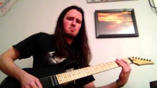 Opeth The Grand Conjuration Ghost Reveries guitar cover - Dimarzio Blaze Ibanez RG7620 EVH 5150 III