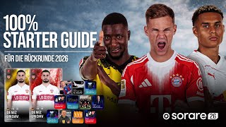 Sorare STARTEN in 2026💡 100% Starter Guide deutsch ❄️