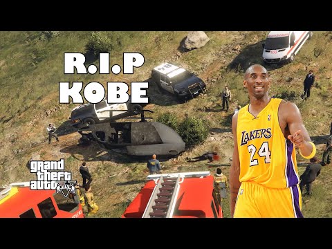 Kobe Bryant death recreation in GTA 5