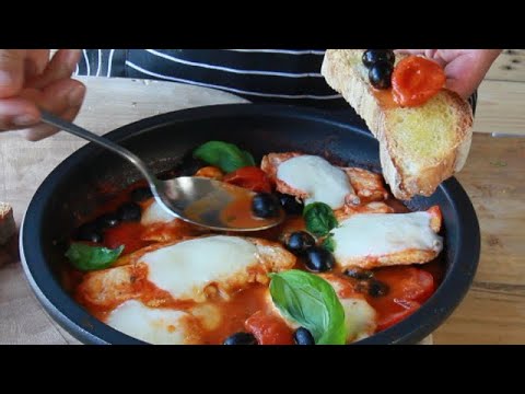 POLLO ALLA MEDITERRANEA ricetta di pollo ricette facili e veloci Ricetta di pollo alla mediterranea