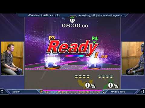 MMOM179 SSBM - Golden (Ganon, Falcon) vs. Yasu (Marth) - Melee WQF