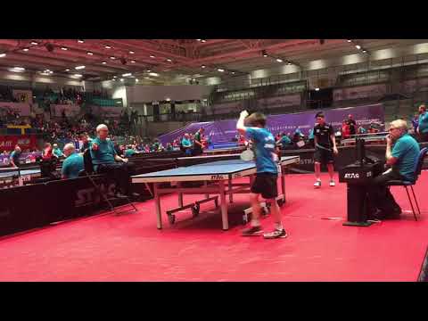 Falconnier (SUI) vs Madesis (GRE) Table Tennis EYC 2019 Ostrava 5./5