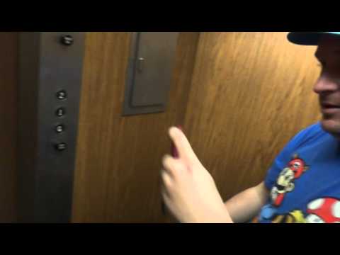 Vintage Otis Lexan Hydraulic Elevator at Topping Office Building, Des Peres, MO