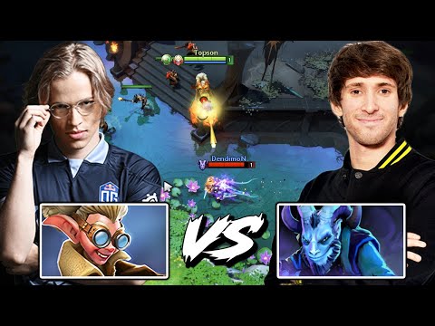 Topson Snapfire Mid Perspective vs Dendi RIKI - DOTA 2 LEGENDS BATTLE! DOTA 2