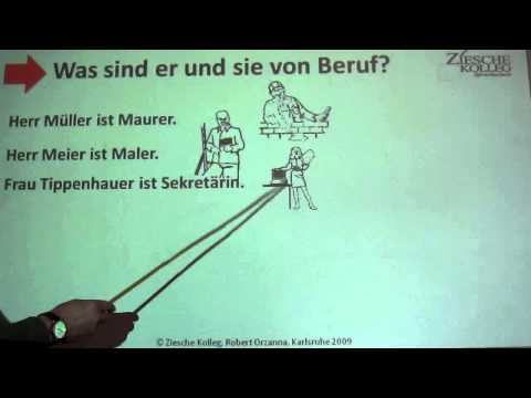 Deutsch lernen A1 - Beruf 02
