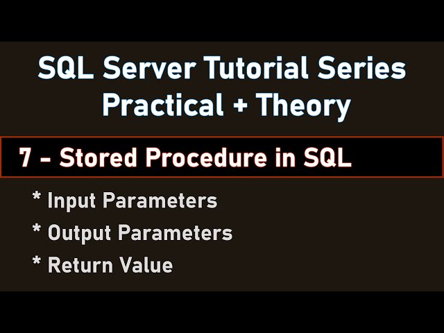 Thumbnail of Understanding Input and Output Parameters lesson