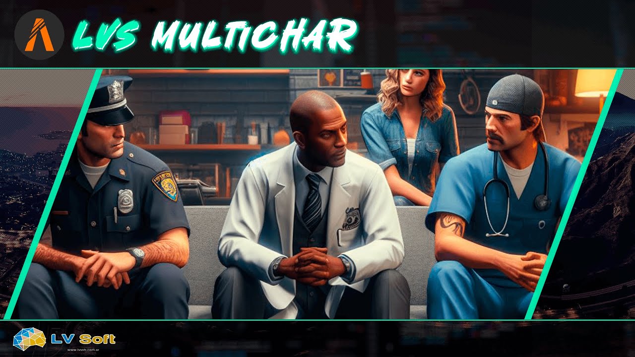 [PAID] LVS Multichar - QBCore][ESX] thumbnail 2