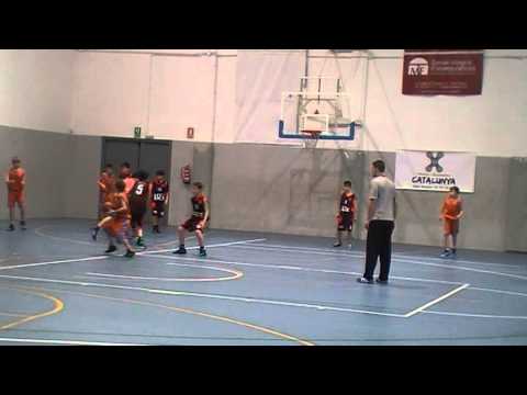 Mini masculí: B.Vilafant taronja - CEB Girona blanc (6èQuart, 14032015)