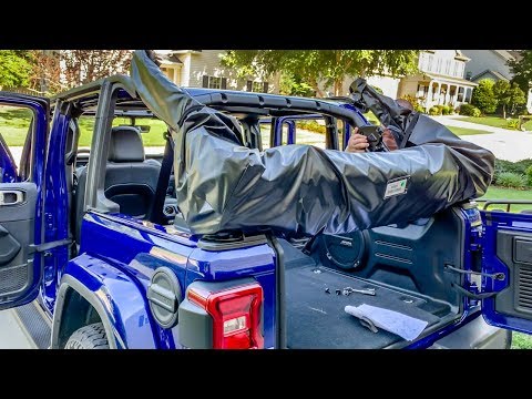New 2018, 2019 Jeep Wrangler How to Install Soft Top JL , JLU