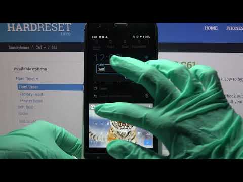 How to Set Up Alarm Clock in CAT S61?