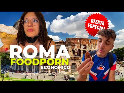 🇮🇹ROMA FOODPORN PT.1🍝 MANGIARE ECONOMICAMENTE NELLA CAPITALE!