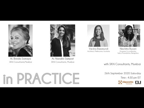 Design InPractice - Ar. Brinda Somaya and Ar. Nandini Sampat