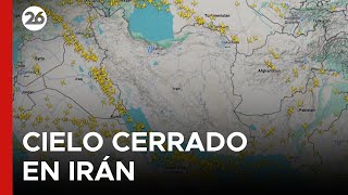 🇮🇷 ANTE POSIBLE ATAQUE DE EEUU | Irán cierra su espacio aéreo por 3 meses