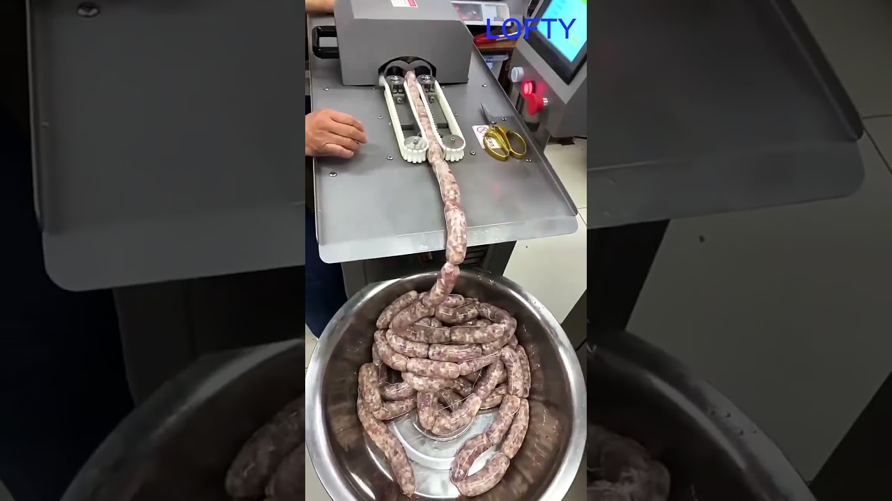 Commercial Sausage Knotting Machine  #saucefillingmachine  #factory