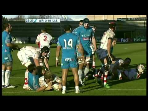 Aironi v Ulster HEC 17/12/2011 Penalty Try