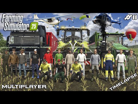BIGGEST SILAGE HARVEST - 6.000.000 LITERS | Zielonka | Farming Simulator 25 Multiplayer | Episode 11