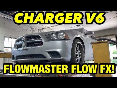 2014 Dodge Charger V6 DUAL EXHAUST w/ FLOWMASTER FLOW FX!