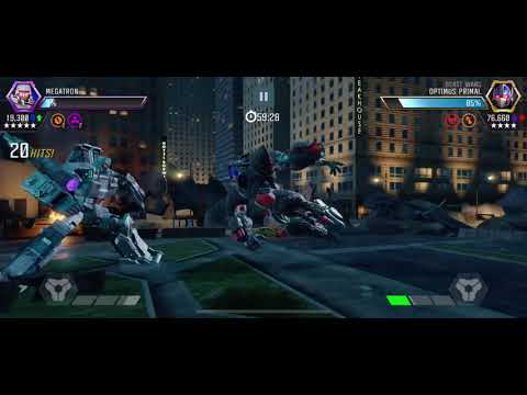 My AM Fights #10| OG Megatron vs Primal| Megatron destroys D100 primal Transformers Forged to Fight
