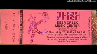 Phish 7/25/99 Deer Creek