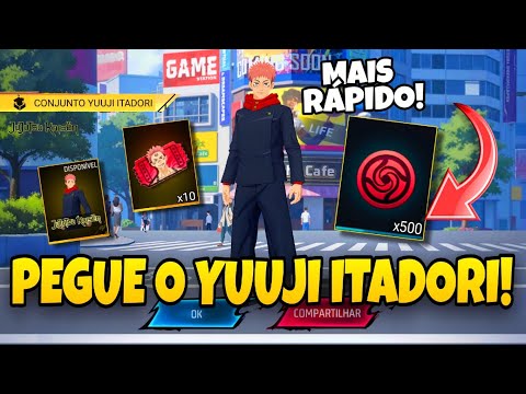 Hurry!! How to get the Yuuji Itadori faster and easier in the Jujutsu Awakening event in Free Fire