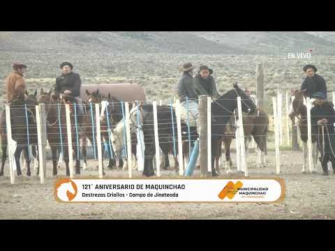 121° ANIVERSARIO DE MAQUINCHAO - DESTREZAS CRIOLLAS