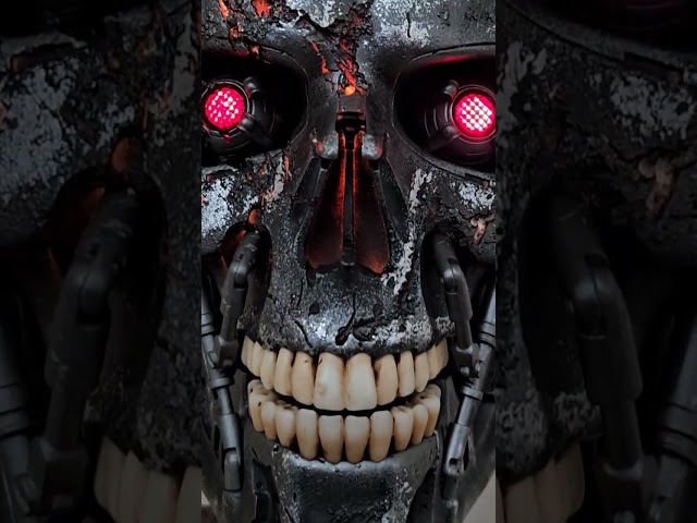 Vídeo relacionado con CWLPSL Máscara Terminator DC-10 T800 de Resina, máscara Protectora de Calavera CS, Accesorios de Cosplay para Mascarada de Halloween