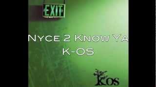 Nyce 2 Know Ya-K-OS lyrics (Nice To Know You)