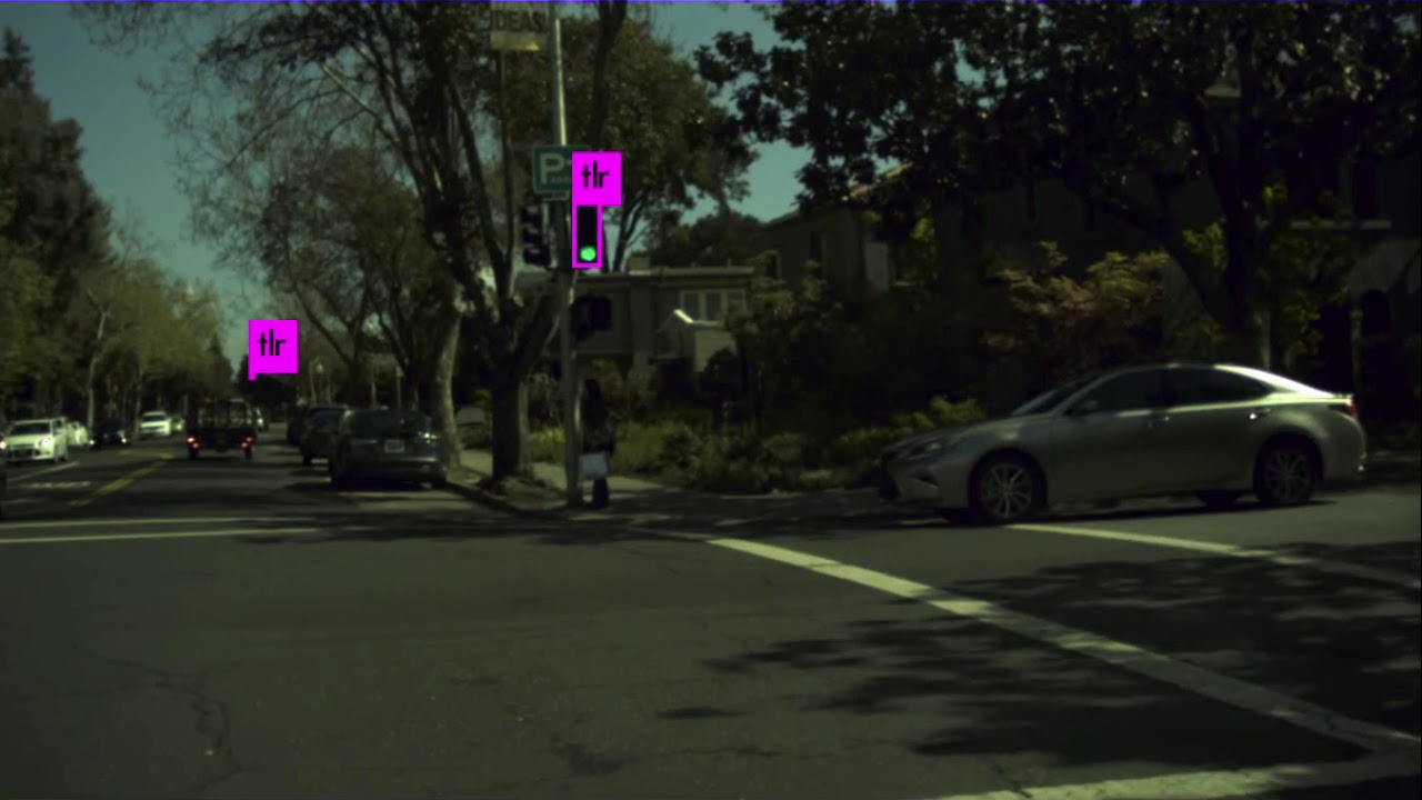 Traffic Light Detection by YOLOv3 + Bosch Dataset
