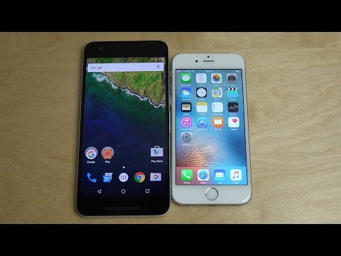 Nexus 6P vs. iPhone 6S - Comparison!