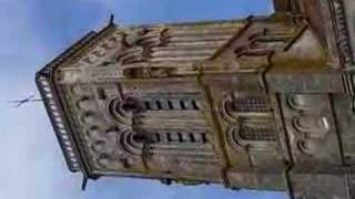 preview picture of video 'bells ringing in the tower at the abbey in vezelay, france'