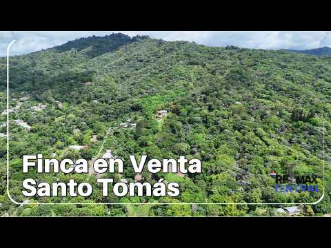 FINCA DE 20 MZ EN VENTA EN SANTO TOMAS, EL SALVADOR