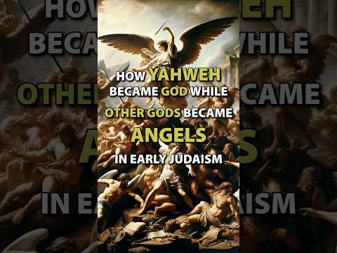 As Yahweh became God, other gods became angels