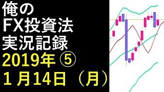 俺のFX投資法の実況記録　2019年１月14日（月）⑤