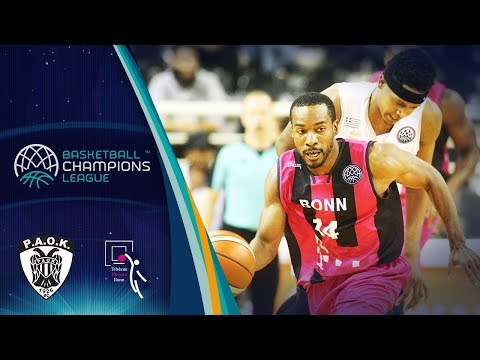 PAOK v Telekom Baskets Bonn - Full Game - Gameday 2 - Basketball Champions League  2018-19