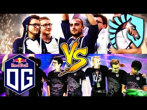 WHEN TI WINNERS MEETS EACH OTHER - THEY MAKE CRAZY GAME LIQUID vs OG ESL ONE BIRMINGHAM DOTA 2
