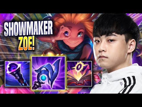 SHOWMAKER ZOE! - DK ShowMaker Plays Zoe MID vs Azir! | Season 2023