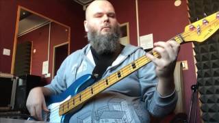 The Tramps - &quot;Disco Inferno&quot; [bass cover]