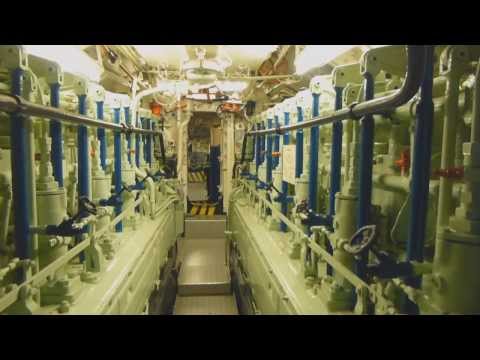 DAS BOOT - Rundgang durch U 995 Laboe - tour on German U-Boat / submarine of world war II